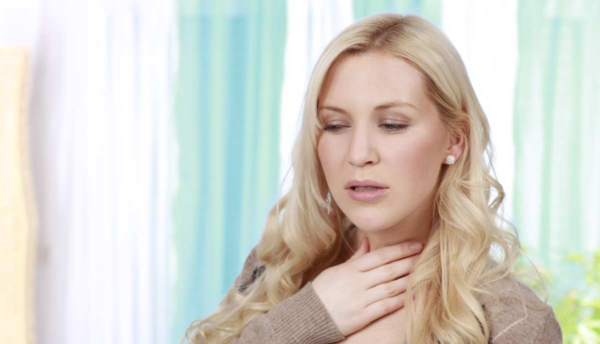 Hilfe bei Halsschmerzen Erkältung